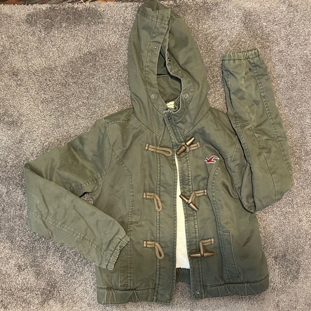 Hollister Girls Green Jacket